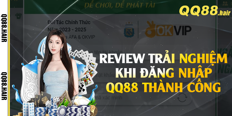 Review trải nghiệm khi đăng nhập QQ88 thành công 